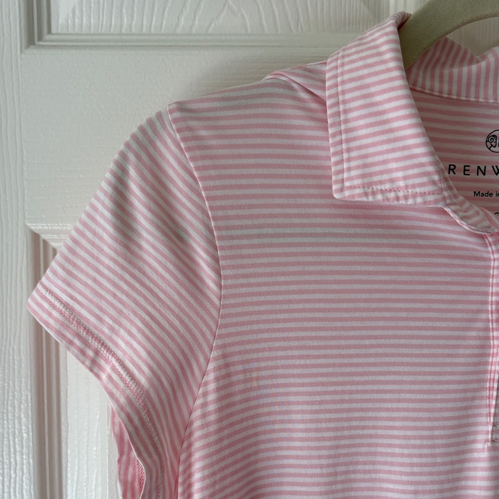 The Renwick Striped Pima Cotton Polo Small S - Picture 4 of 11